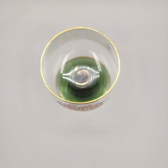 German Sweet Wine Glass Souvenir of Amalienbourg Museum Copenhagen Denmark - Picture 6 of 7